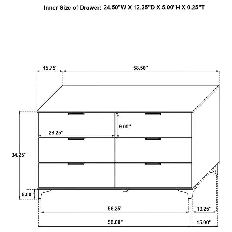 Kendall 4 & 5 Piece Bedroom Sets - Theo's Factory Direct Mattress & Furniture (Columbus, OH)