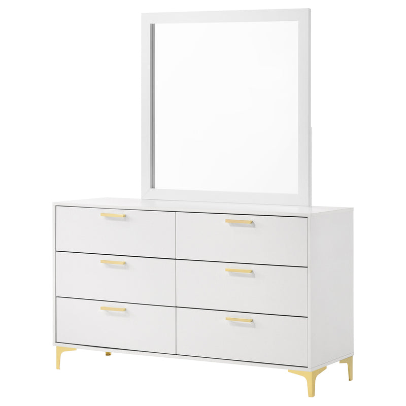 Kendall Dresser With Mirror - Theo's Factory Direct Mattress & Furniture (Columbus, OH)