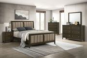 Wilkes 4 & 5 Piece E.King, Queen, Twin, & Full Bedroom Set - Theo's Factory Direct Mattress & Furniture (Columbus, OH)