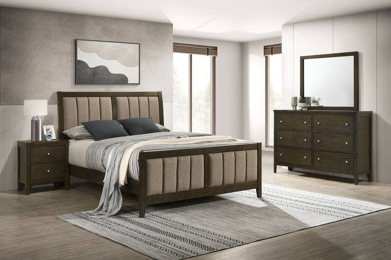 Wilkes 4 & 5 Piece E.King, Queen, Twin, & Full Bedroom Set - Theo's Factory Direct Mattress & Furniture (Columbus, OH)