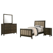 Wilkes 4 & 5 Piece E.King, Queen, Twin, & Full Bedroom Set - Theo's Factory Direct Mattress & Furniture (Columbus, OH)