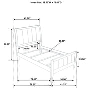 Wilkes 4 & 5 Piece E.King, Queen, Twin, & Full Bedroom Set - Theo's Factory Direct Mattress & Furniture (Columbus, OH)