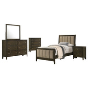 Wilkes 4 & 5 Piece E.King, Queen, Twin, & Full Bedroom Set - Theo's Factory Direct Mattress & Furniture (Columbus, OH)