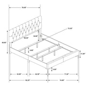 Kendall Upholstered Panel Bed - Theo's Factory Direct Mattress & Furniture (Columbus, OH)