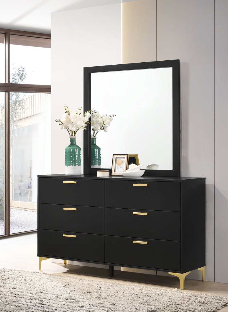 Kendall Dresser With Mirror - Theo's Factory Direct Mattress & Furniture (Columbus, OH)