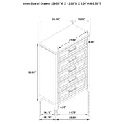 Marielle Chest - Theo's Factory Direct Mattress & Furniture (Columbus, OH)