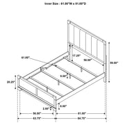 Gran Park Panel Bed - Theo's Factory Direct Mattress & Furniture (Columbus, OH)