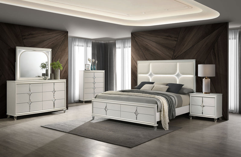 Olivia 5 Pc Bedroom Set - Theo's Factory Direct Mattress & Furniture (Columbus, OH)