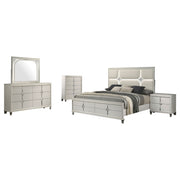 Olivia 4 & 5 Piece Bedroom Set E.King, Queen, & Cal.King - Theo's Factory Direct Mattress & Furniture (Columbus, OH)