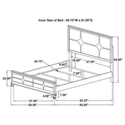 Olivia 4 & 5 Piece Bedroom Set E.King, Queen, & Cal.King - Theo's Factory Direct Mattress & Furniture (Columbus, OH)
