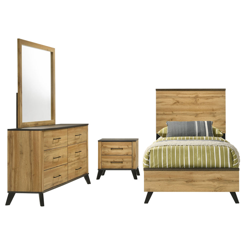 Kaywood 4 & 5 Pc Bedroom Set Full, E.King, Queen & Twin - Theo's Factory Direct Mattress & Furniture (Columbus, OH)