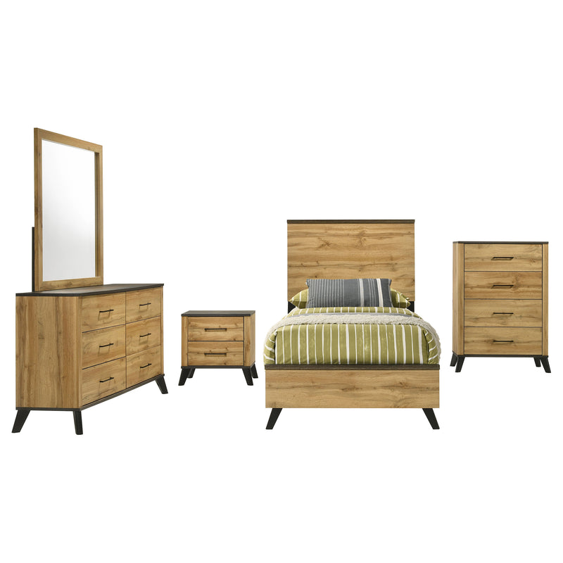 Kaywood 4 & 5 Pc Bedroom Set Full, E.King, Queen & Twin - Theo's Factory Direct Mattress & Furniture (Columbus, OH)