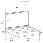 Kailani 4 & 5 Pc Bedroom Set E.King, Cal.King & Queen - Theo's Factory Direct Mattress & Furniture (Columbus, OH)