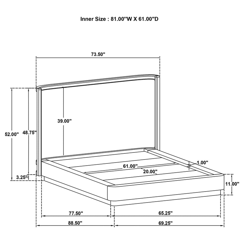 Kailani 4 & 5 Pc Bedroom Set E.King, Cal.King & Queen - Theo's Factory Direct Mattress & Furniture (Columbus, OH)