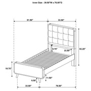Robyn Panel Platform Bed - Theo's Factory Direct Mattress & Furniture (Columbus, OH)