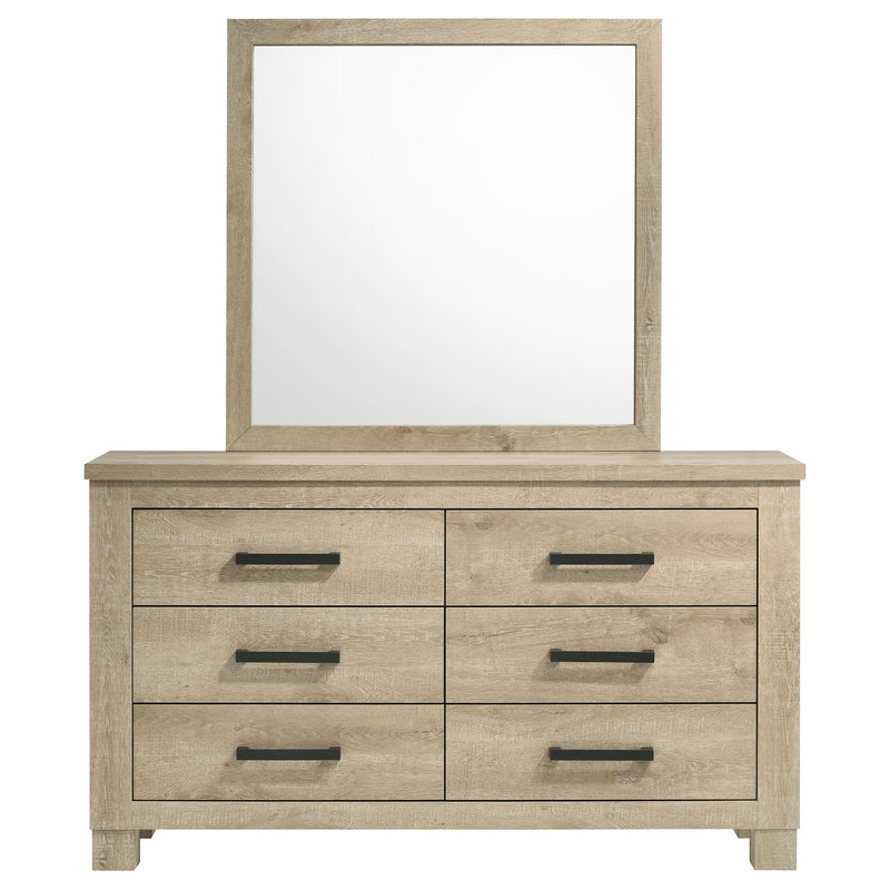 Oakglen Dresser With Mirrors - Theo's Factory Direct Mattress & Furniture (Columbus, OH)