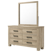 Oakglen Dresser With Mirrors - Theo's Factory Direct Mattress & Furniture (Columbus, OH)