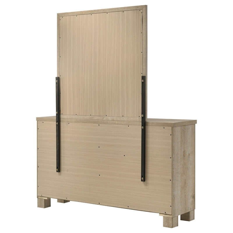 Oakglen Dresser With Mirrors - Theo's Factory Direct Mattress & Furniture (Columbus, OH)