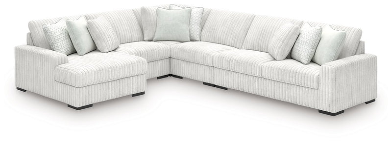 Stupendous Sectional with Chaise - Theo's Factory Direct Mattress & Furniture (Columbus, OH)