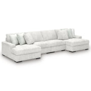 Stupendous Sectional with Double Chaise - Theo's Factory Direct Mattress & Furniture (Columbus, OH)
