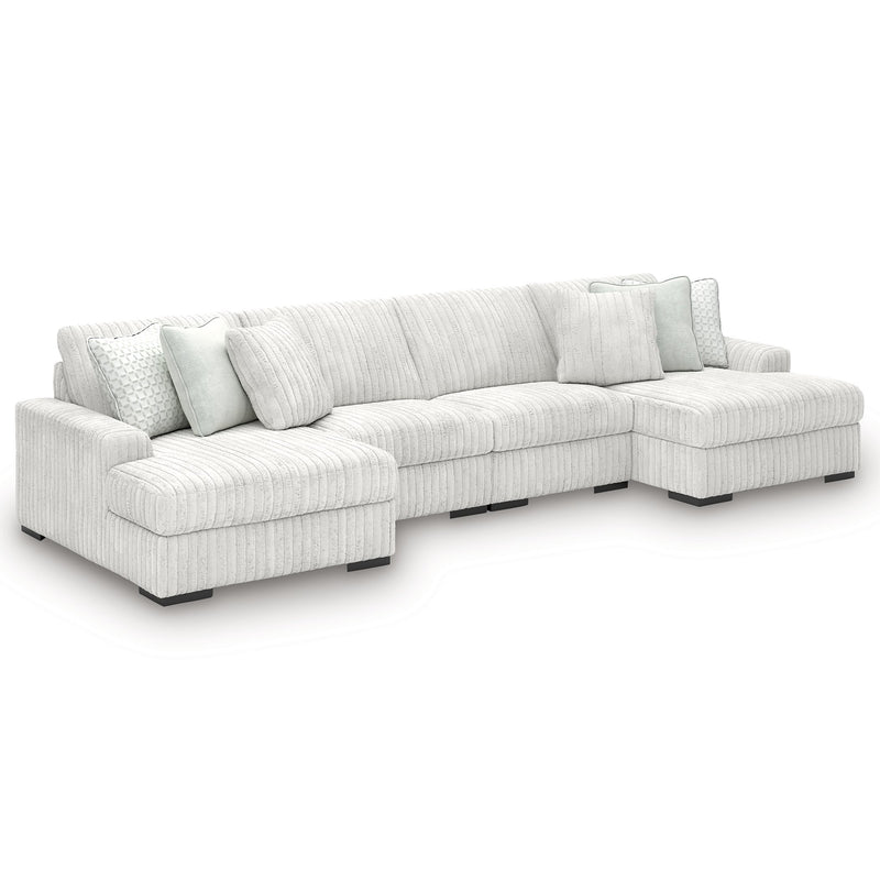 Stupendous Sectional with Double Chaise - Theo's Factory Direct Mattress & Furniture (Columbus, OH)
