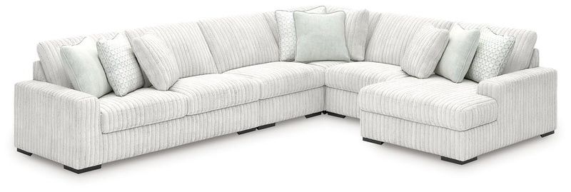 Stupendous Sectional with Chaise - Theo's Factory Direct Mattress & Furniture (Columbus, OH)