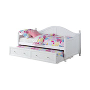 Julie Ann Twin Daybed with Trundle White - Theo's Factory Direct Mattress & Furniture (Columbus, OH)