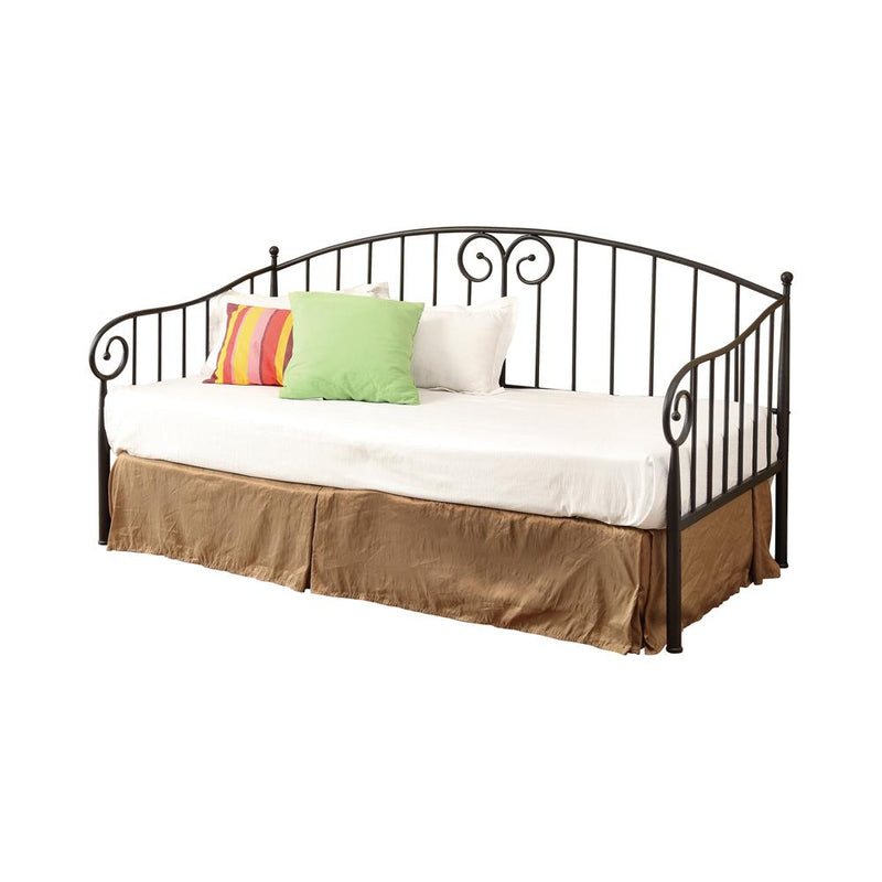Grover Twin Metal Daybed Black - Theo's Factory Direct Mattress & Furniture (Columbus, OH)