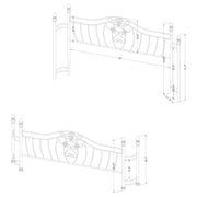 Sydney Eastern King & Queen Bed - Theo's Factory Direct Mattress & Furniture (Columbus, OH)