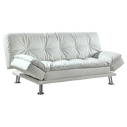 Dilleston Tufted Back Upholstered Sofa Bed Grey - Theo's Factory Direct Mattress & Furniture (Columbus, OH)