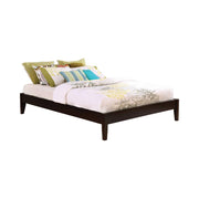 Hounslow California King, E.King, & Queen Universal Platform Bed Cappuccino - Theo's Factory Direct Mattress & Furniture (Columbus, OH)