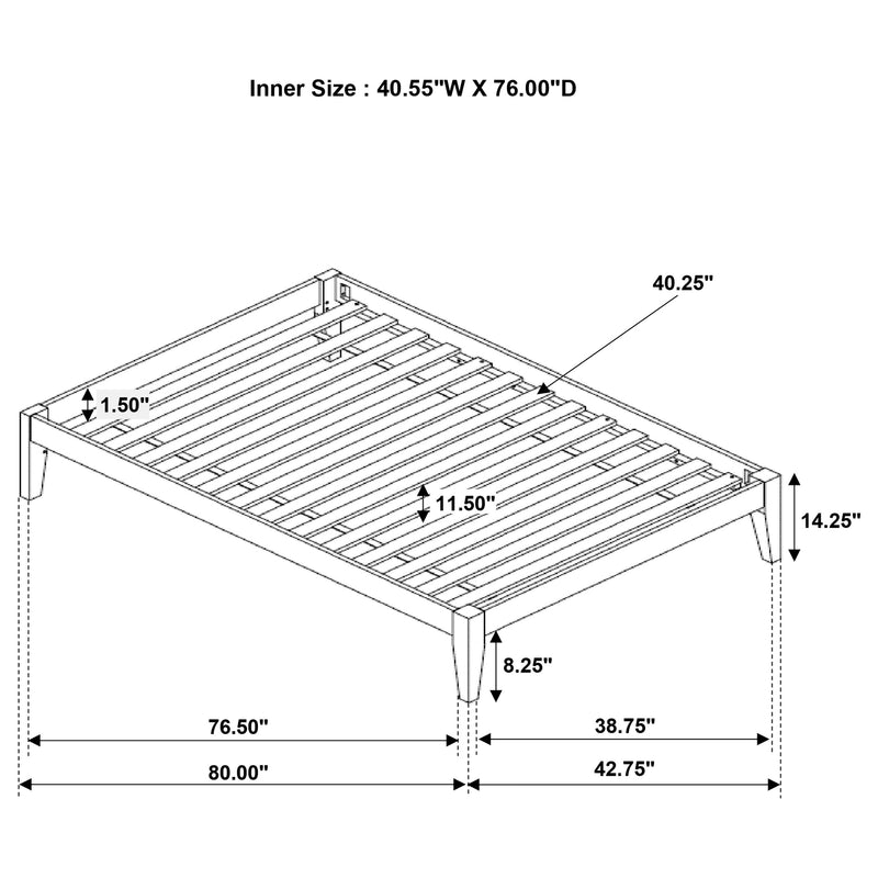 Hounslow Universal Platform Bed - Theo's Factory Direct Mattress & Furniture (Columbus, OH)