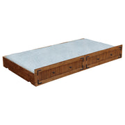 Oakdale Wood Twin Daybed with Trundle Rustic Honey - Theo's Factory Direct Mattress & Furniture (Columbus, OH)