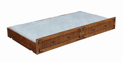 Oakdale Storage Trundle Rustic Honey - Theo's Factory Direct Mattress & Furniture (Columbus, OH)