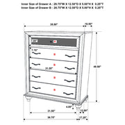 Barzini Bedroom Set White - Theo's Factory Direct Mattress & Furniture (Columbus, OH)