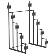 Duarto 5-tier Headboard Display Rack Black - Theo's Factory Direct Mattress & Furniture (Columbus, OH)