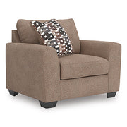 Triston-Peaks Oversized Chair - Theo's Factory Direct Mattress & Furniture (Columbus, OH)