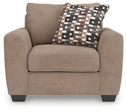 Triston-Peaks Oversized Chair - Theo's Factory Direct Mattress & Furniture (Columbus, OH)