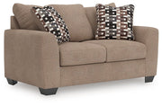 Triston-Peaks Loveseat - Theo's Factory Direct Mattress & Furniture (Columbus, OH)