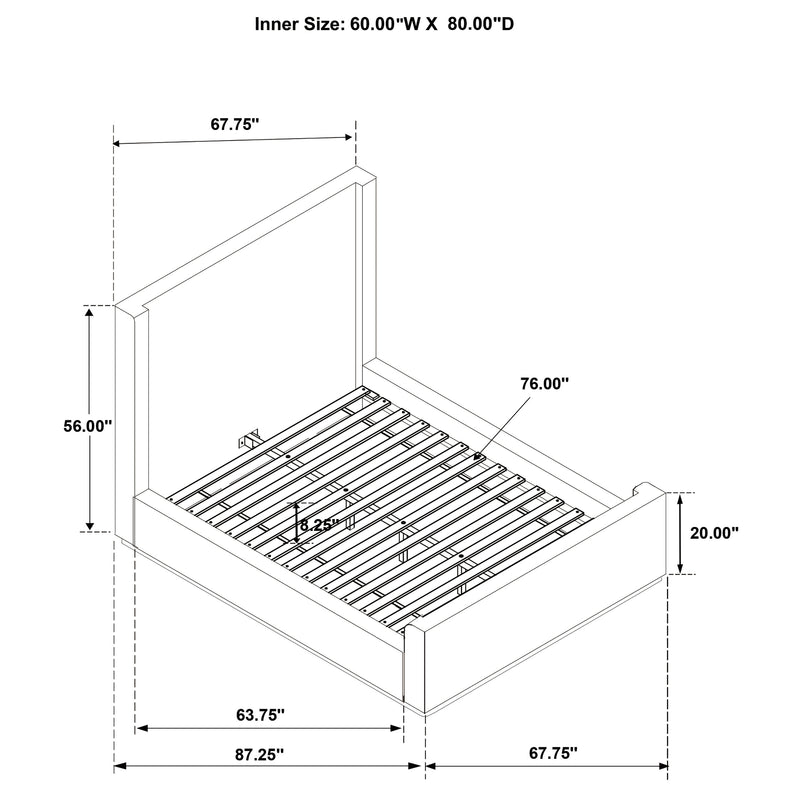 Nala Eastern King & Queen Bed - Theo's Factory Direct Mattress & Furniture (Columbus, OH)