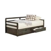 Sorrento 2-drawer Twin XL Daybed with Extension Trundle Grey - Theo's Factory Direct Mattress & Furniture (Columbus, OH)