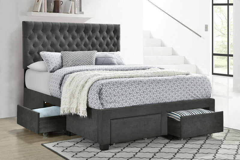 Soledad Panel Platform Storage Bed - Theo's Factory Direct Mattress & Furniture (Columbus, OH)
