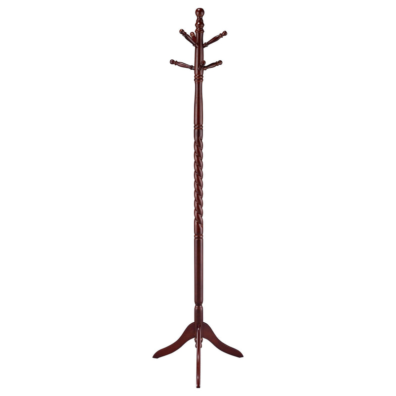 Riona 2-tier Coat Rack Merlot - Theo's Factory Direct Mattress & Furniture (Columbus, OH)