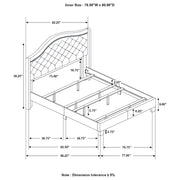 Sonoma Wingback Bed - Theo's Factory Direct Mattress & Furniture (Columbus, OH)