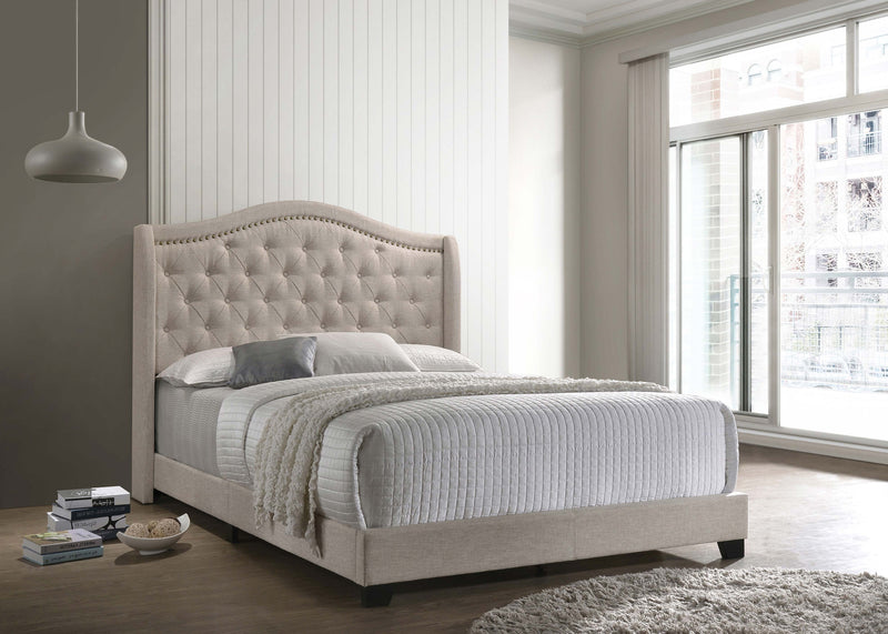 Sonoma Wingback Bed - Theo's Factory Direct Mattress & Furniture (Columbus, OH)