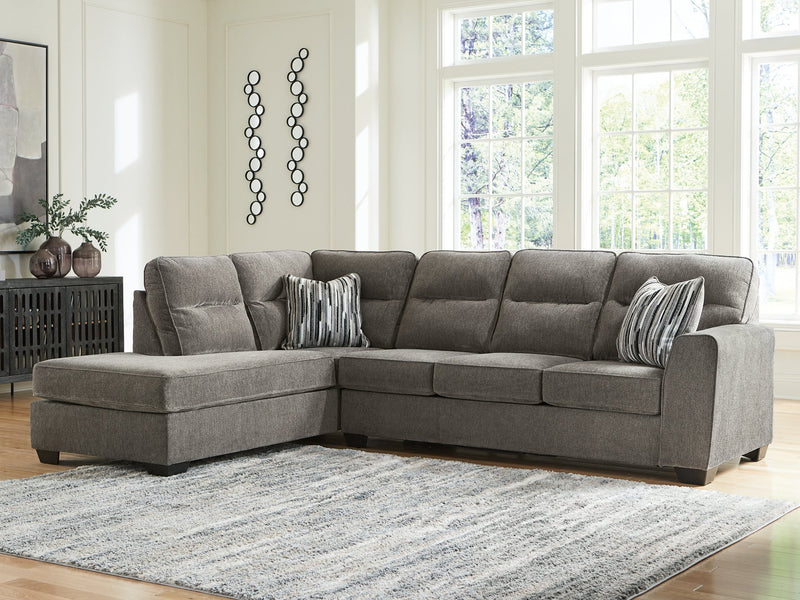 Olten Sectional with Chaise - Theo's Factory Direct Mattress & Furniture (Columbus, OH)