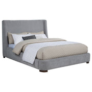Rennes Wingback Platform Bed - Theo's Factory Direct Mattress & Furniture (Columbus, OH)