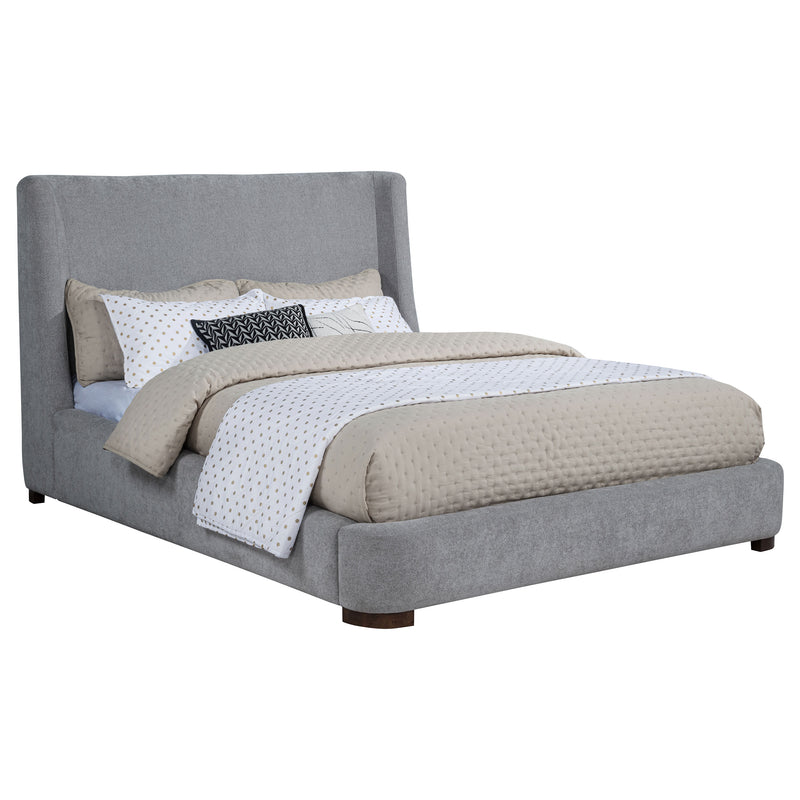 Rennes Wingback Platform Bed - Theo's Factory Direct Mattress & Furniture (Columbus, OH)