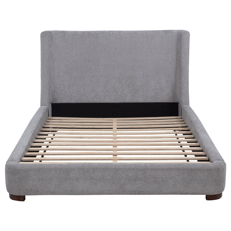 Rennes Wingback Platform Bed - Theo's Factory Direct Mattress & Furniture (Columbus, OH)