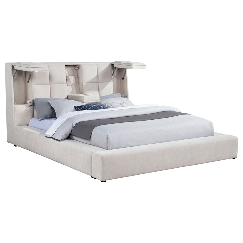 Dreux Panel Platform Bed - Theo's Factory Direct Mattress & Furniture (Columbus, OH)